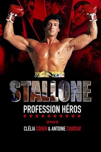 Movie poster for Stallone, profession héros