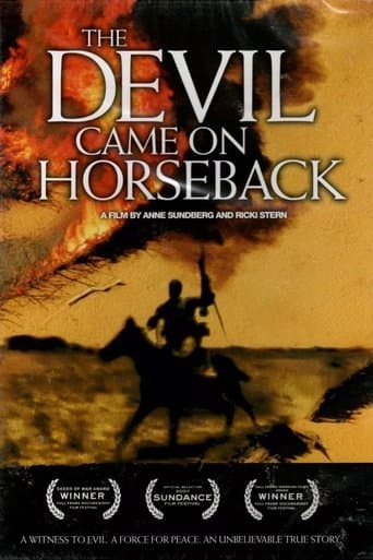 Movie poster for The Devil Came on Horseback