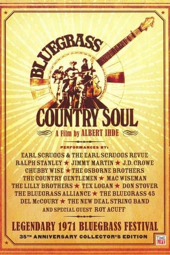 Movie poster for Bluegrass Country Soul