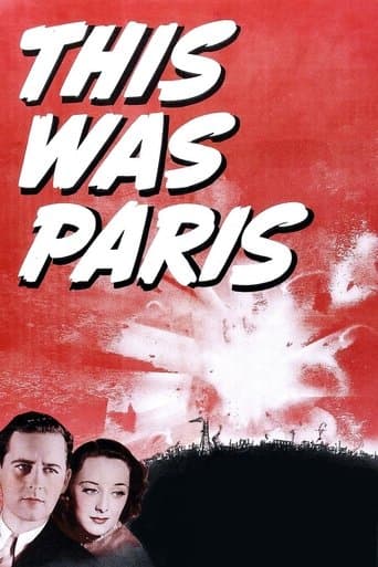 Movie poster for This Was Paris
