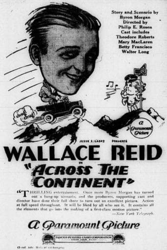 Movie poster for Across the Continent