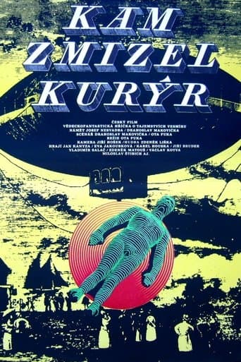Movie poster for Kam zmizel kurýr