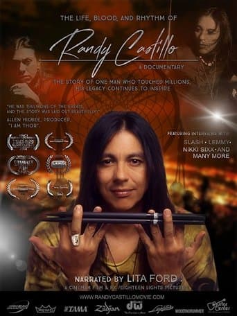 Movie poster for The Life, Blood and Rhythm of Randy Castillo