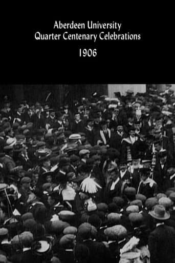 Movie poster for Aberdeen University Quarter Centenary Celebrations