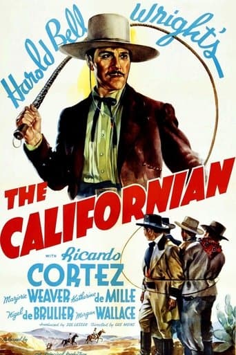 Movie poster for The Californian