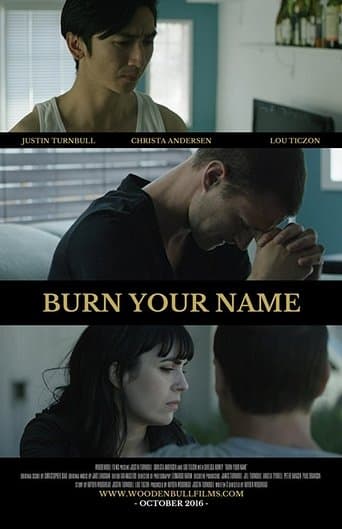 Movie poster for Burn Your Name