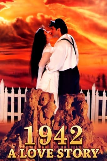Movie poster for 1942: A Love Story