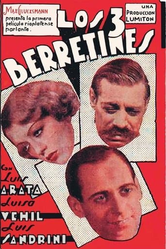Movie poster for Los Tres Berretines