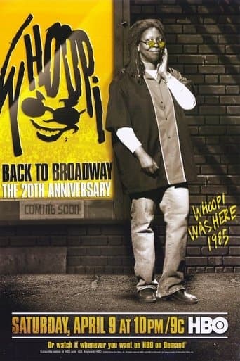 Movie poster for Whoopi Goldberg: Back to Broadway