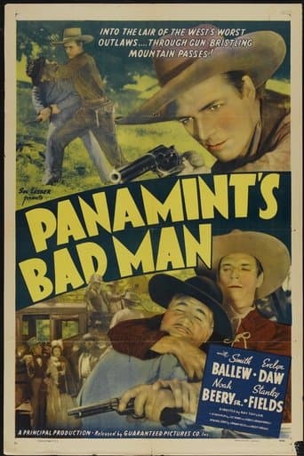 Movie poster for Panamint's Bad Man