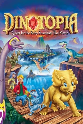 Movie poster for Dinotopia: Quest for the Ruby Sunstone