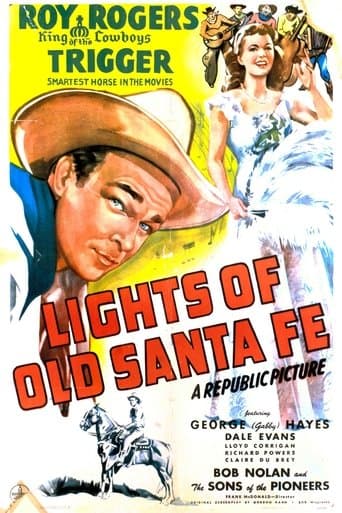 Movie poster for Lights of Old Santa Fe