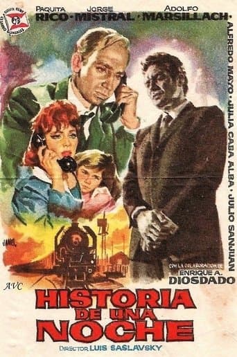 Movie poster for Historia de una noche