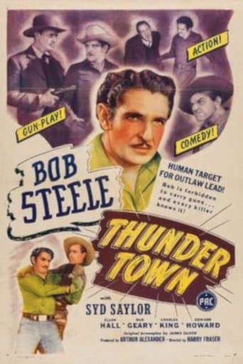 Movie poster for Thunder Town