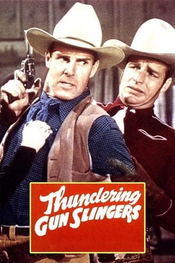 Movie poster for Thundering Gun Slingers