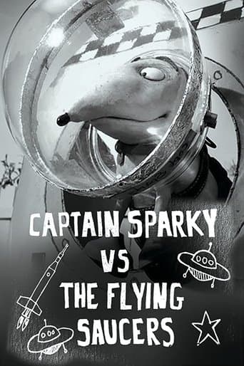 Movie poster for Captain Sparky vs. The Flying Saucers