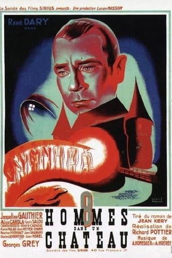 Movie poster for Eight Men in a Castle