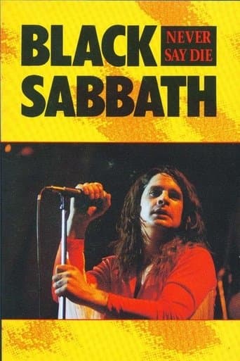 Movie poster for Black Sabbath: Never Say Die