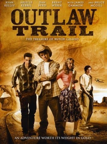 Movie poster for Outlaw Trail: The Treasure of Butch Cassidy