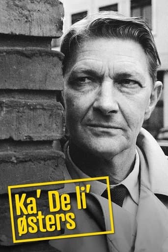 Movie poster for Ka' De li' østers