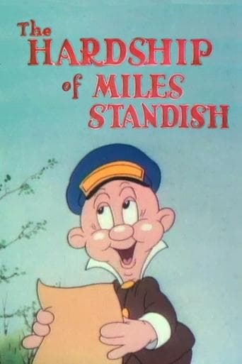 Movie poster for The Hardship of Miles Standish