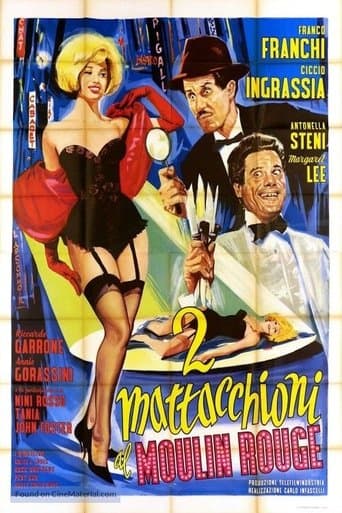 Movie poster for 2 mattacchioni al Moulin Rouge