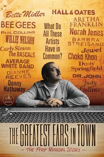 Movie poster for The Greatest Ears in Town: The Arif Mardin Story