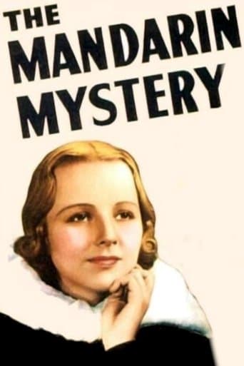 Movie poster for The Mandarin Mystery