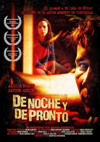 Movie poster for De noche y de pronto
