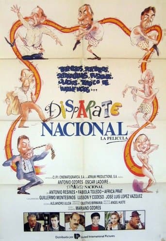 Movie poster for Disparate nacional