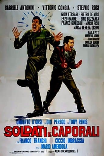 Movie poster for Soldiers and corporals