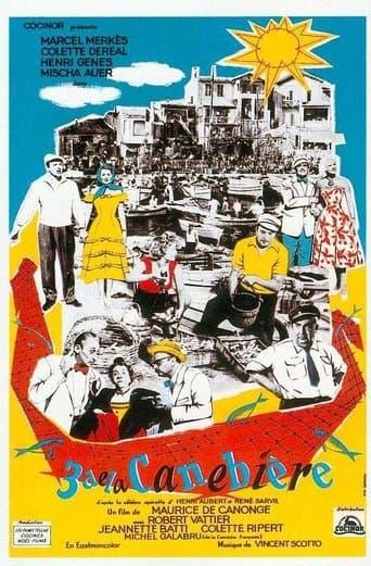 Movie poster for Three of the Canebière