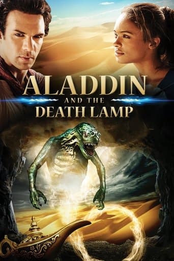 Movie poster for Aladdin and the Death Lamp