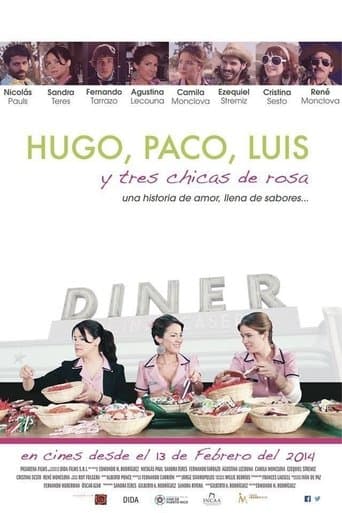 Movie poster for Hugo, Paco, Luis y tres chicas de rosa
