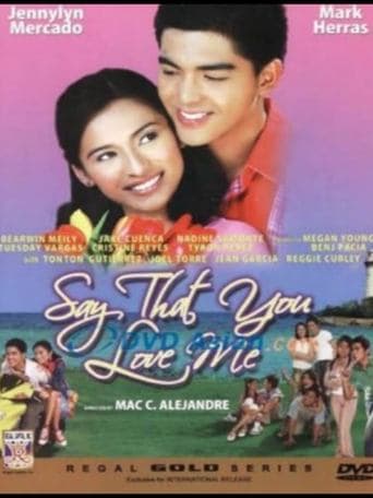 Movie poster for Say That You Love Me