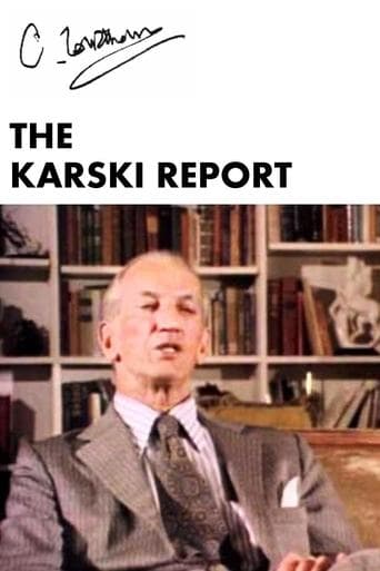 Movie poster for The Karski Report