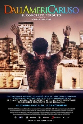 Movie poster for DallAmeriCaruso - Il concerto perduto