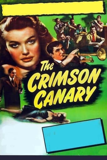 Movie poster for The Crimson Canary
