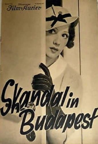 Movie poster for Scandal in Budapest