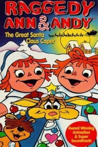 Movie poster for Raggedy Ann & Andy: The Great Santa Claus Caper