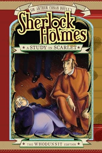 Movie poster for Sherlock Holmes and a Study in Scarlet