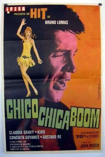 Movie poster for Chico, chica, ¡boom!