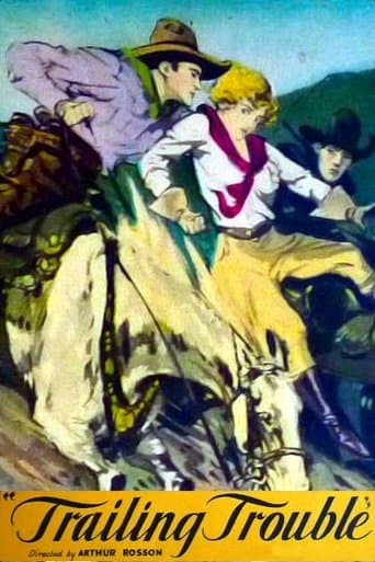 Movie poster for Trailing Trouble