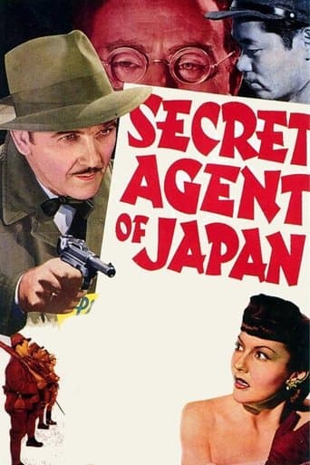 Movie poster for Secret Agent of Japan