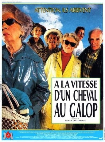 Movie poster for À la vitesse d'un cheval au galop