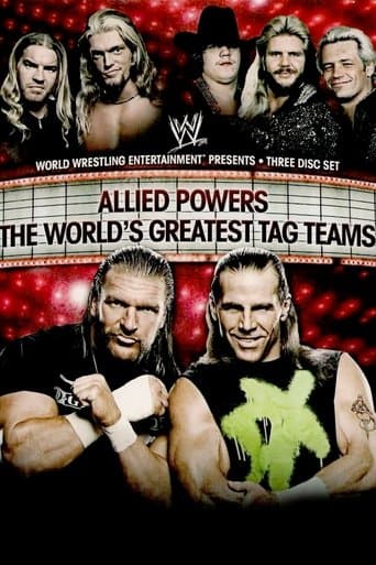 Movie poster for WWE: Allied Powers - The World's Greatest Tag Teams