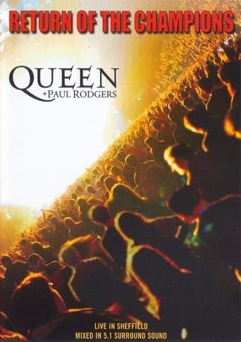 Movie poster for Queen + Paul Rodgers: Return of the Champions
