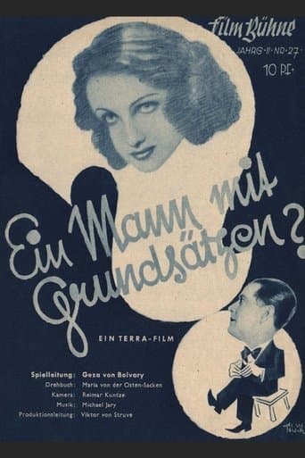 Movie poster for Ein Mann mit Grundsätzen?