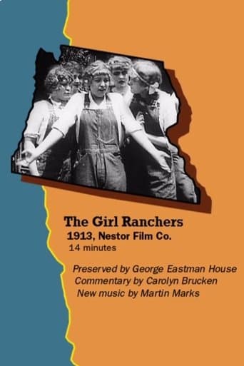 Movie poster for The Girl Ranchers