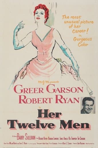 Movie poster for Her Twelve Men